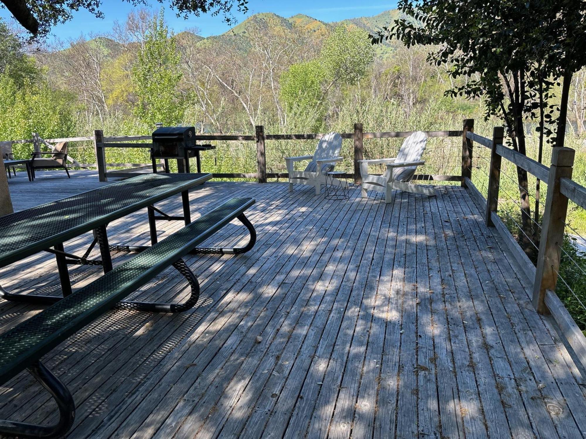 Sequoia River Front Cabins Three Rivers Luaran gambar