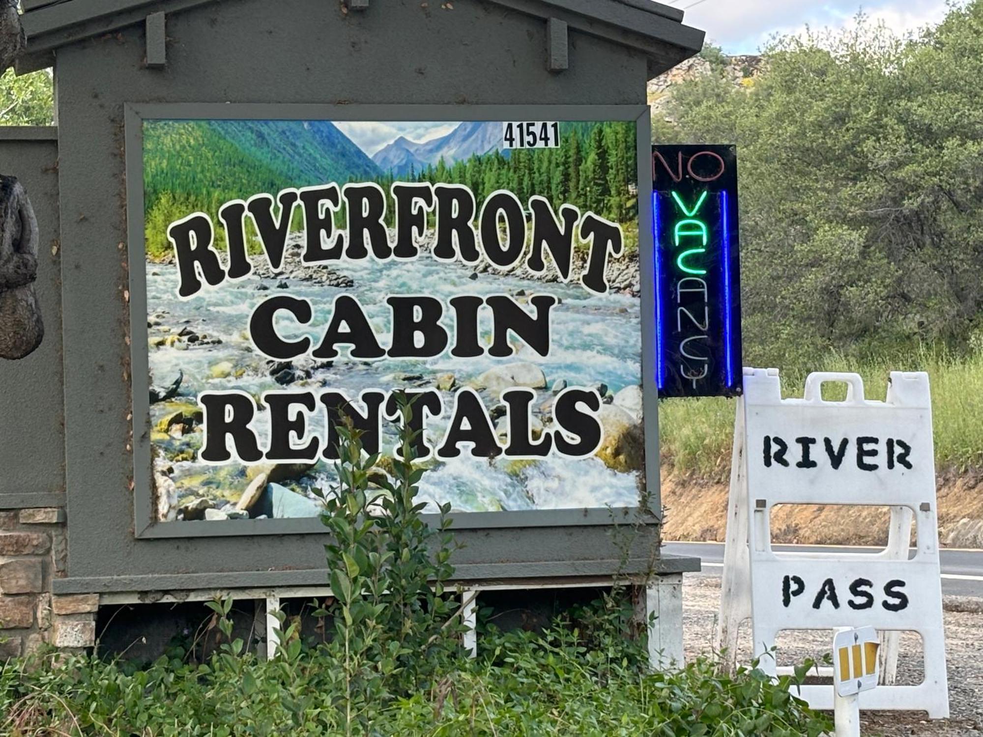 Sequoia River Front Cabins Three Rivers Luaran gambar